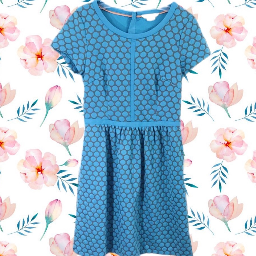 Boden Spot Jacquard Dress